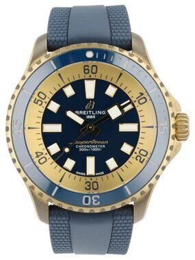 Breitling Bronze SuperOcean Blue Dial 44mm Automatic Men’s Watch N17376